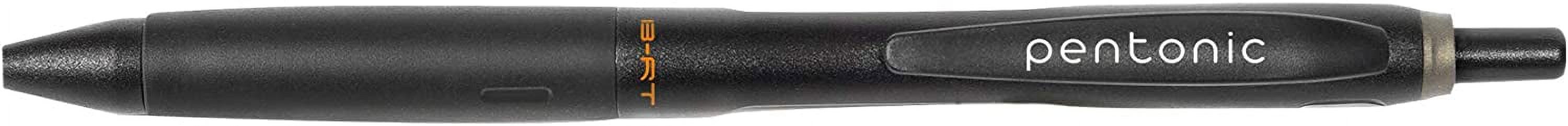 Linc Pentonic Black BR-T Retractable Ball Point Pens 0.7 mm Fine Point, 12  CT Bulk  Lightweight & Smooth Premium Pens For Journaling, Planner, No  Bleed, Featherlite Feel, Office Pen, Stocking Stuffer 